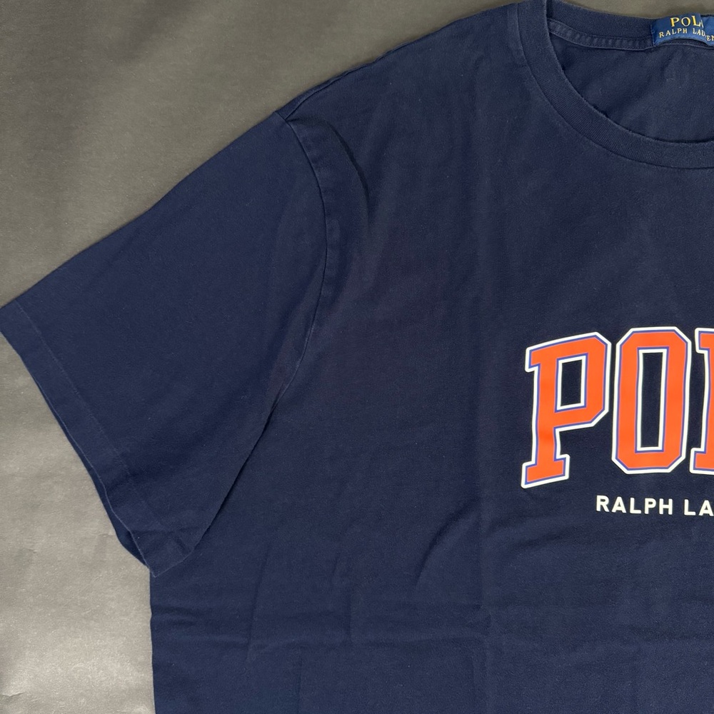 Polo Ralph Lauren Big & Tall Logo Jersey T-Shirt Blue 3XB - Picture 4 of 10